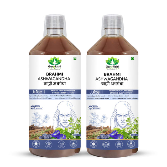 Brahmi Ashwagandha Juice – Ayurvedic Support for Mental Wellness