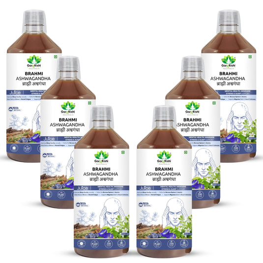 Brahmi Ashwagandha Juice – Ayurvedic Support for Mental Wellness