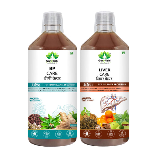 BP Care & Liver Care Juice Combo (500ml + 500ml)