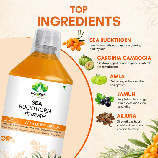 Sea Buckthorn Juice with Omega Fatty Acids – For Your Heart, Skin, and Immune System