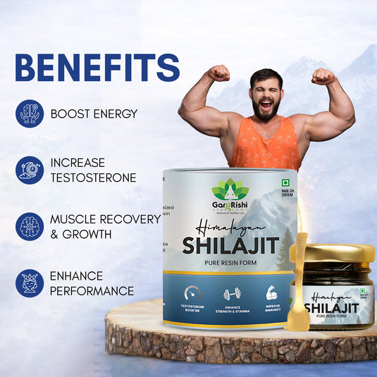 Buy 1 Get 2 FREE Himalayan Shilajit Resin – Pure Strength & Energy Combo