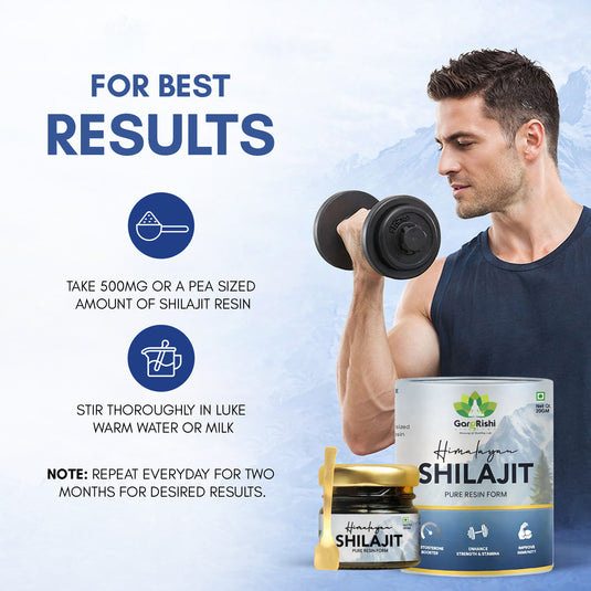 Himalayan Shilajit Resin | Stamina, Vigour, Vitality & Energy Booster