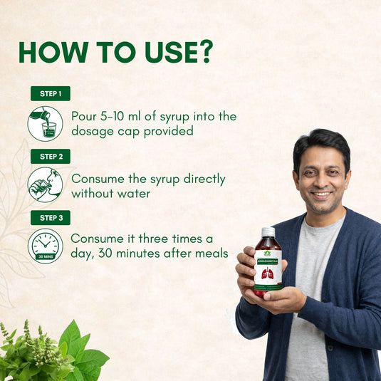 Shwasamritam Syrup – Ayurvedic Support for Respiratory Health