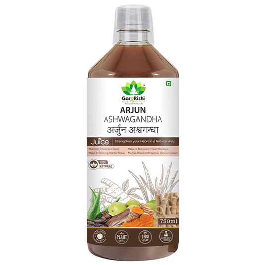 Arjun Ashwagandha Juice – Complete Ayurvedic Solution for Heart Health & Cholesterol!