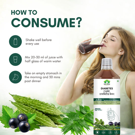Diabetes Care Juice – Ayurvedic Support for Healthy Blood Sugar Management