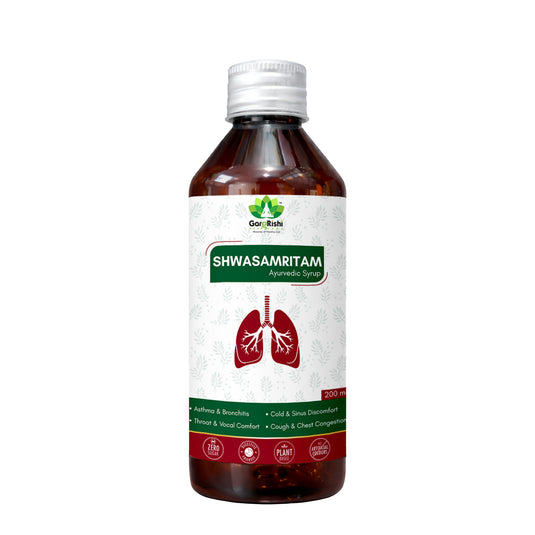 Shwasamritam Syrup – Ayurvedic Support for Respiratory Health