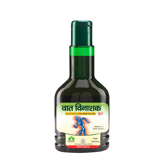 Vat Vinashak Oil - Ayurvedic Formula for Arthritis, Joint & Muscle Pain Relief