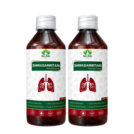 Shwasamritam Syrup – Ayurvedic Support for Respiratory Health