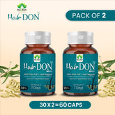 Hair DON I Anti Hair Fall & Hair Regain Ayurvedic Medicine I No Side Effect I 100% Natural Ingredients Ext.I