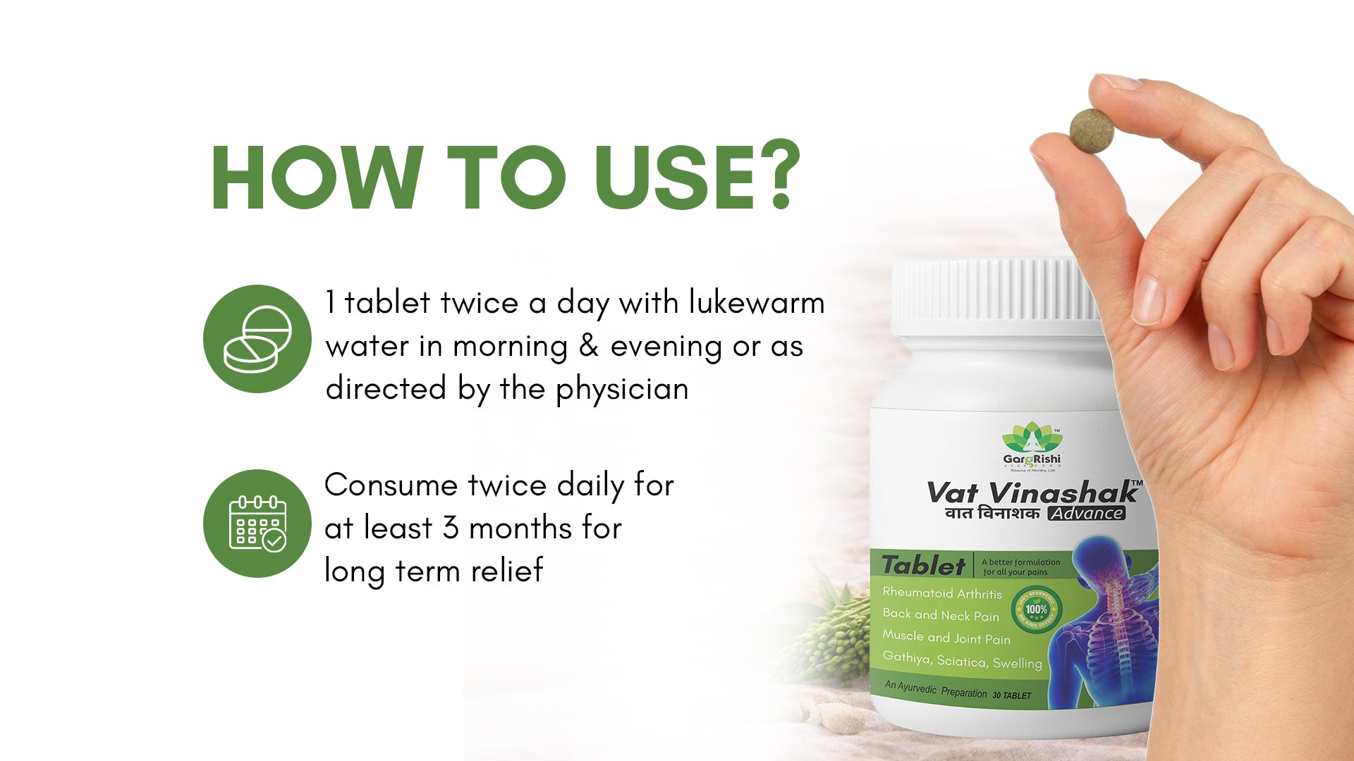 Vat Vinashak Advance – Ayurvedic Relief for Joint & Muscle Pain Banner 3