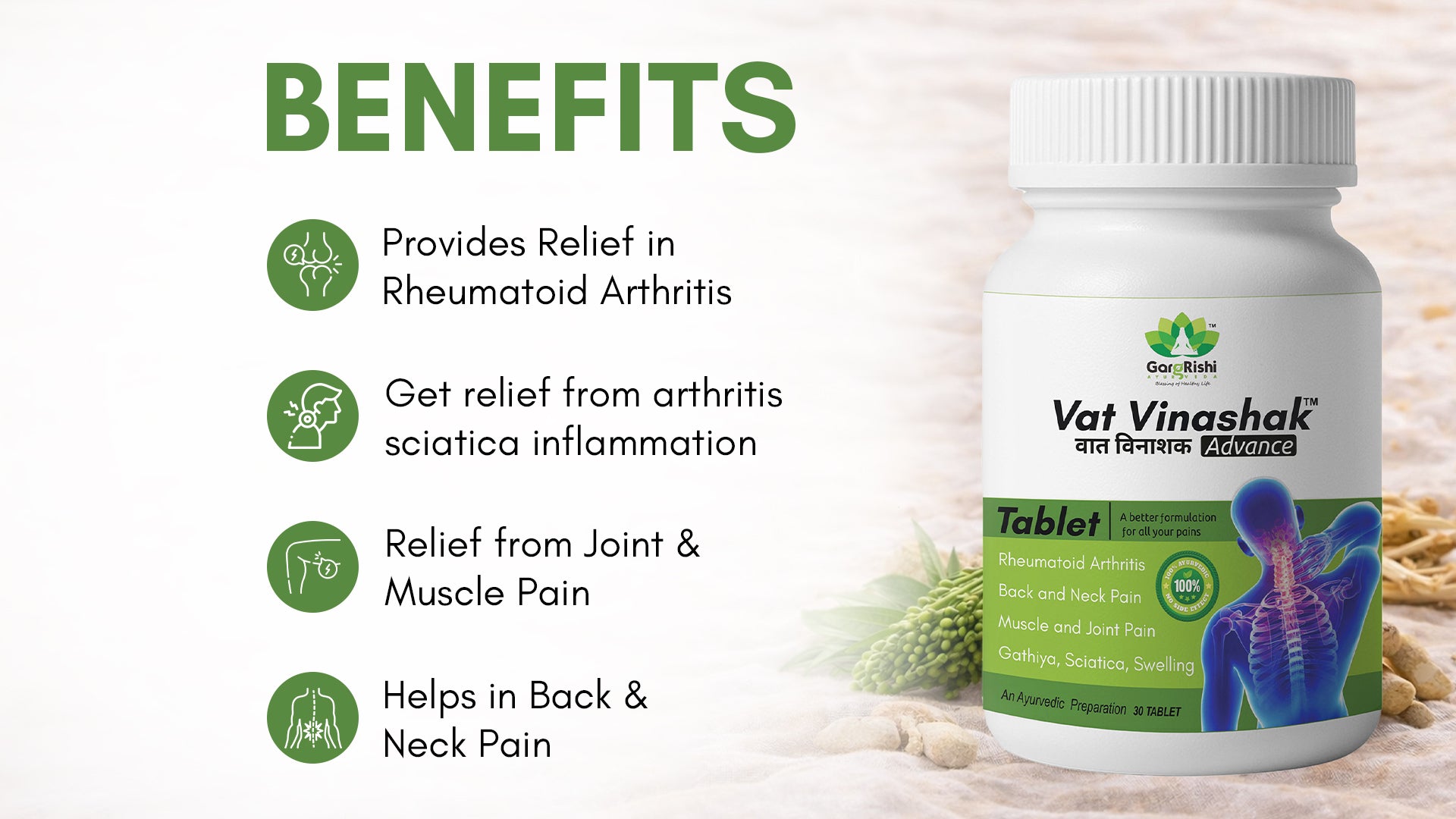 Vat Vinashak Advance – Ayurvedic Relief for Joint & Muscle Pain