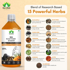 Sea Buckthorn With Shilajit & Musli – Performance Enhancer for Vigor, Energy & Timing