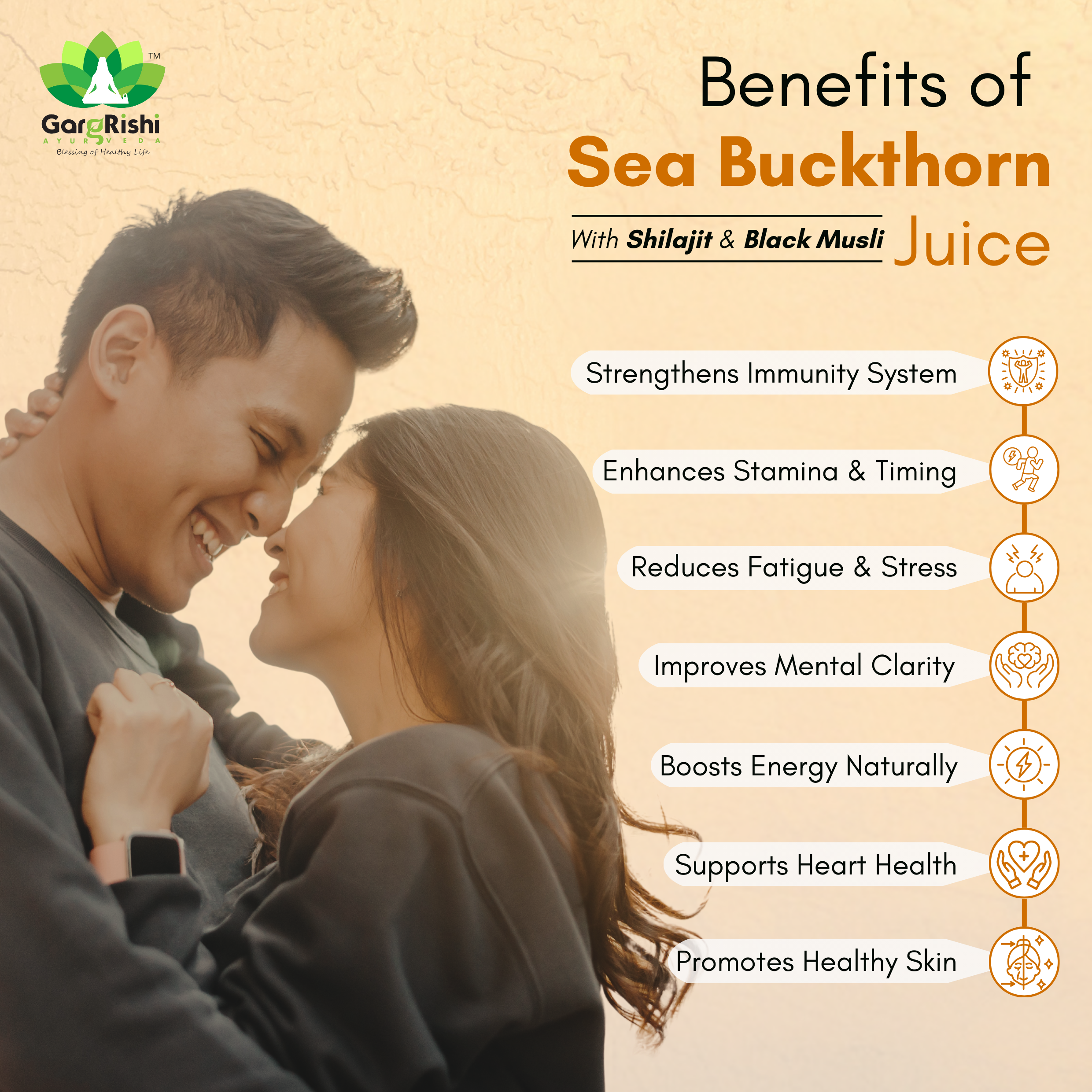 Sea Buckthorn With Shilajit & Musli – Performance Enhancer for Vigor, Energy & Timing
