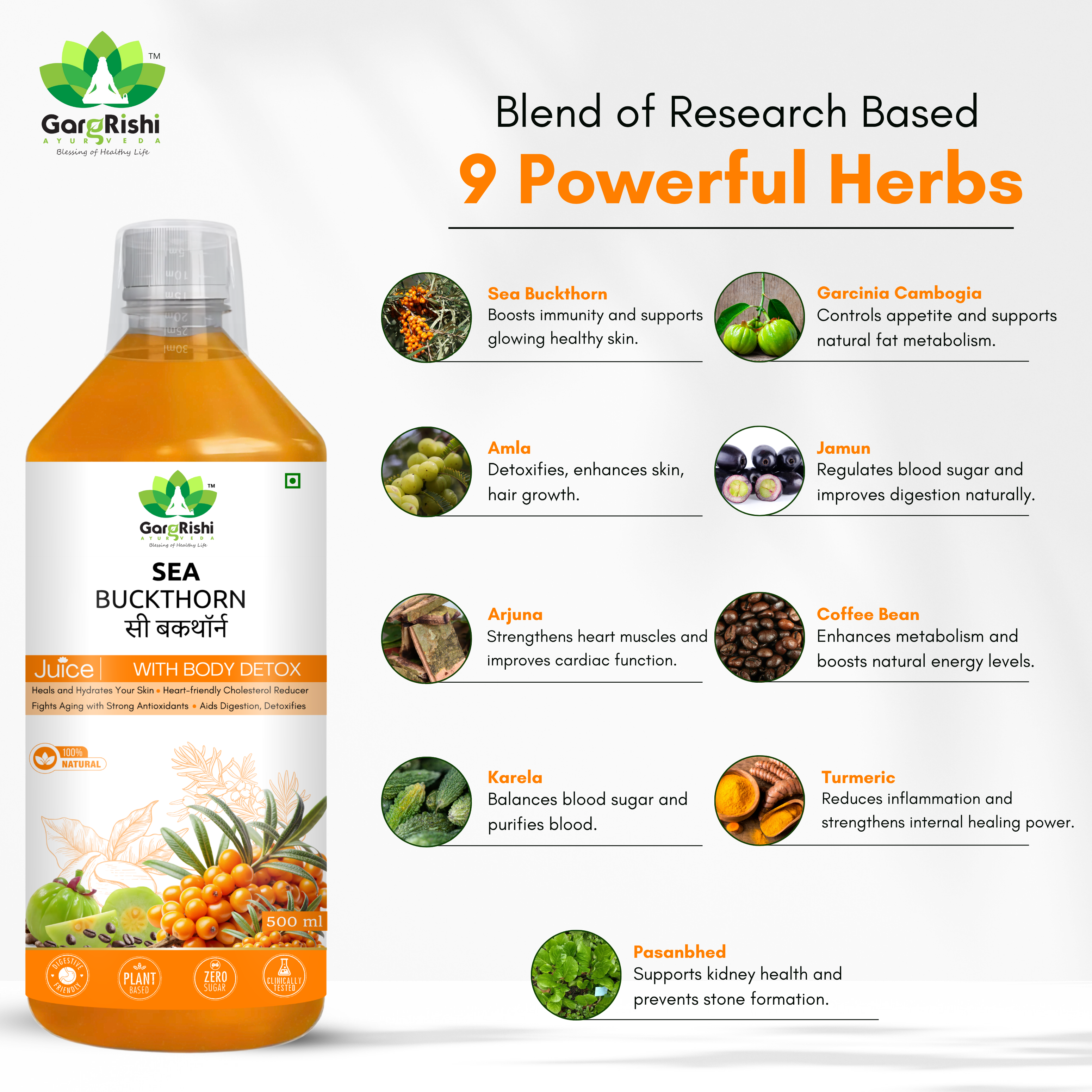 Sea Buckthorn Juice – Omega Power for Heart, Skin & Immunity