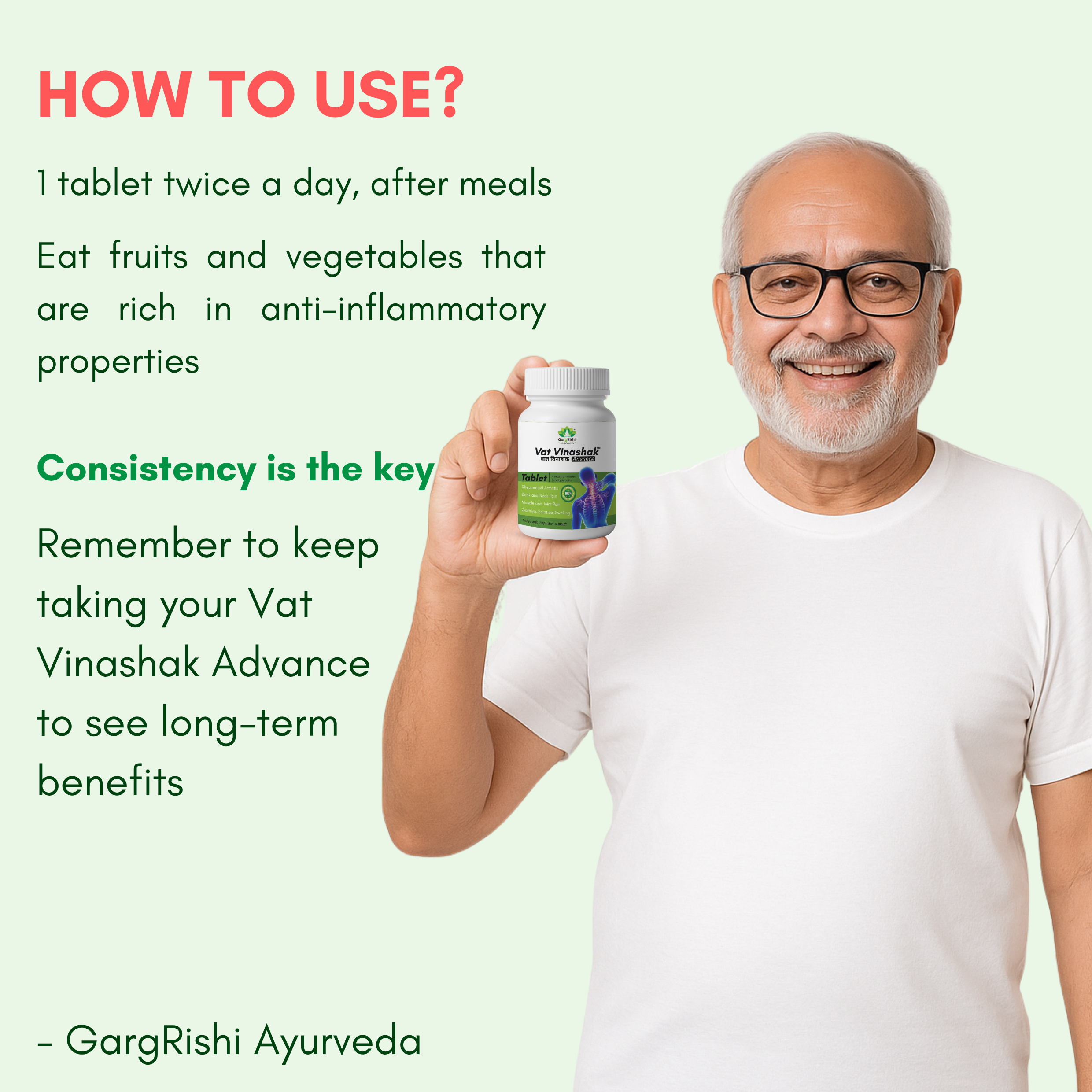 Vat Vinashak Advance – Ayurvedic Relief for Joint & Muscle Pain