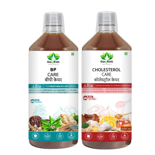BP Care & Cholesterol Care Juice Combo (500ml + 500ml)