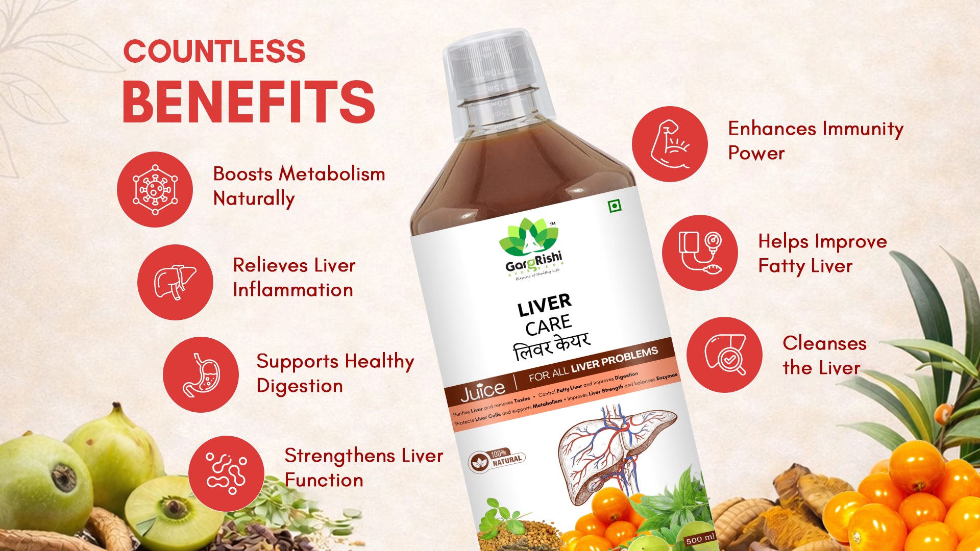 Liver Care Juice – Complete Ayurvedic Detox & Liver Wellness Support