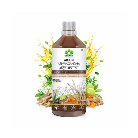 Arjun Ashwagandha Juice  – Complete Ayurvedic Solution for Heart Health & Cholesterol!
