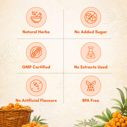 Sea Buckthorn Pulp – Complete Antioxidant & Skin Wellness Support