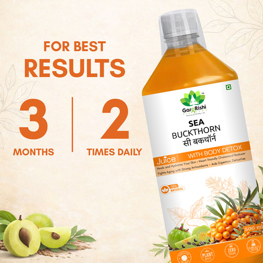 Sea Buckthorn Juice with Omega Fatty Acids – For Your Heart, Skin, and Immune System