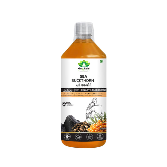 Sea Buckthorn with Shilajit & Black Musli – Boost Your Energy, Strength, and Stamina