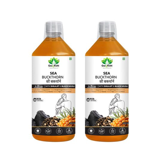 Sea Buckthorn with Shilajit & Black Musli – Boost Your Energy, Strength, and Stamina