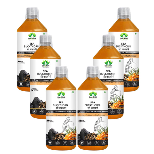 Sea Buckthorn with Shilajit & Black Musli – Boost Your Energy, Strength, and Stamina