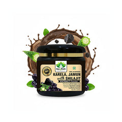 Karela Jamun with Shilajit Powder for maintaining Blood Sugar Level & Stamina Booster