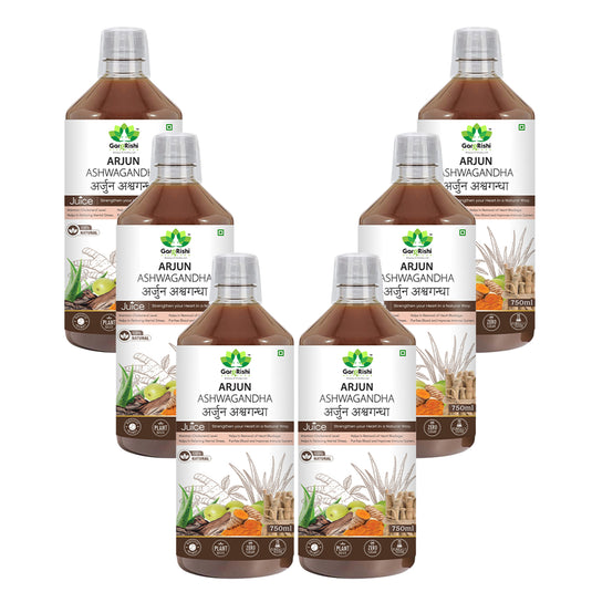 Arjun Ashwagandha Juice  – Complete Ayurvedic Solution for Heart Health & Cholesterol!