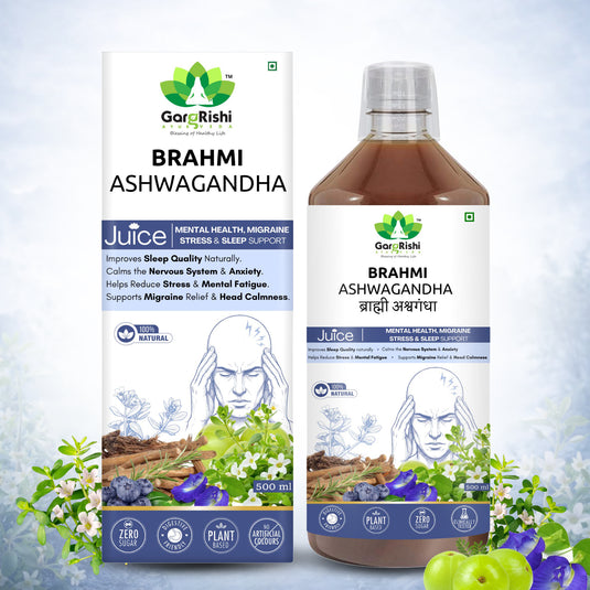 Brahmi Ashwagandha Juice – Ayurvedic Support for Mental Wellness