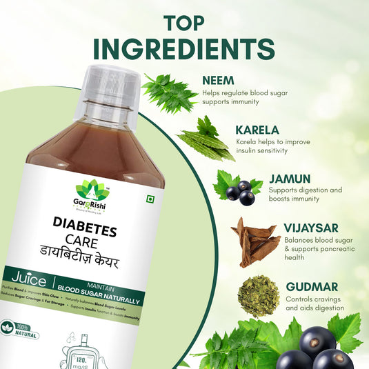 Diabetes Care Juice – Ayurvedic Support for Healthy Blood Sugar Management