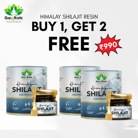 Buy 1 Get 2 FREE Himalayan Shilajit Resin – Pure Strength & Energy Combo