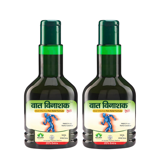 Vat Vinashak Oil - Ayurvedic Formula for Arthritis, Joint & Muscle Pain Relief