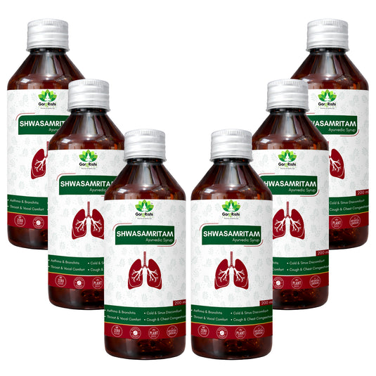 Shwasamritam Syrup – Ayurvedic Support for Respiratory Health